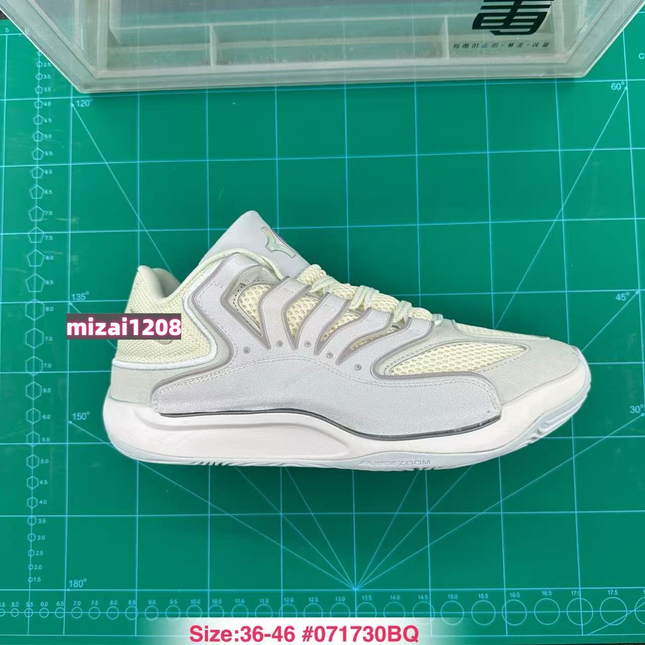 Zapatillas de Baloncesto KD18 de Cuero y Malla, Transpirable, Antideslizante y Con Amortiguación, para Canchas