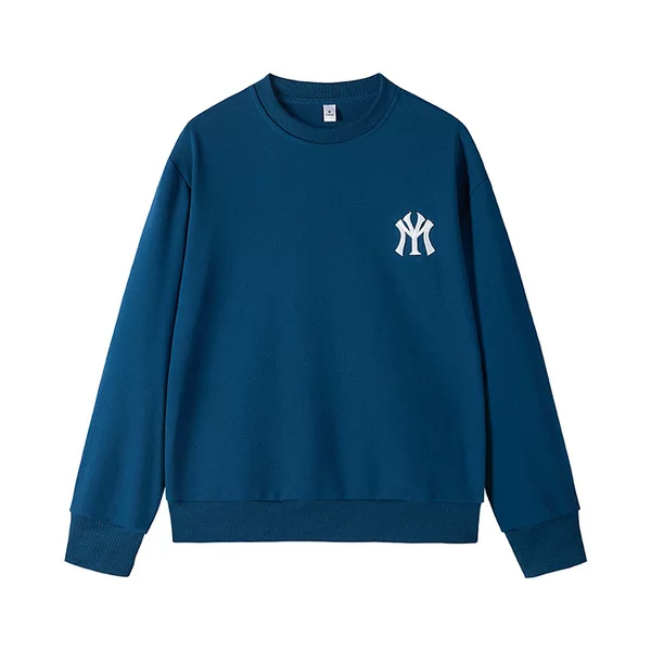 Mfmlbny Autum Popular Trendy Brand Ny Round Neck Sweatshirt for Men, Couple Style Embroidered Loose Casual Outdoor Sweatshirt