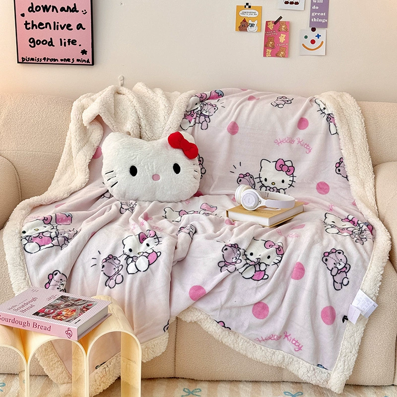 Hello Kitty, (платформа внешней торговли), мультфильм детский многофункциональный одеяло