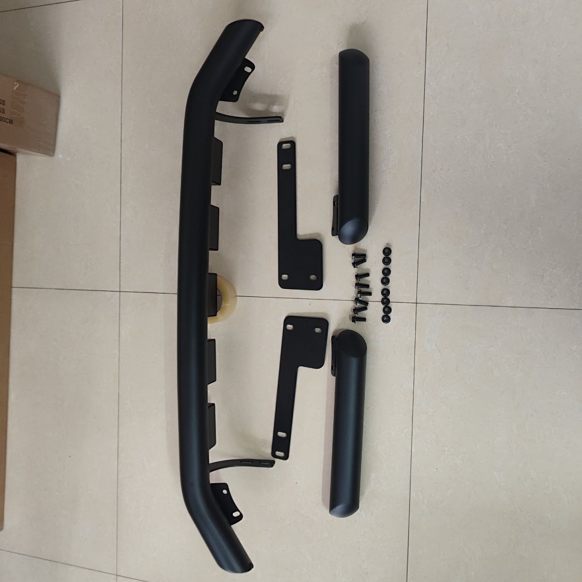 Suitable for 2015-2026 Hilux REVO modified front bumper, three-section front bumper, anti-collision bar