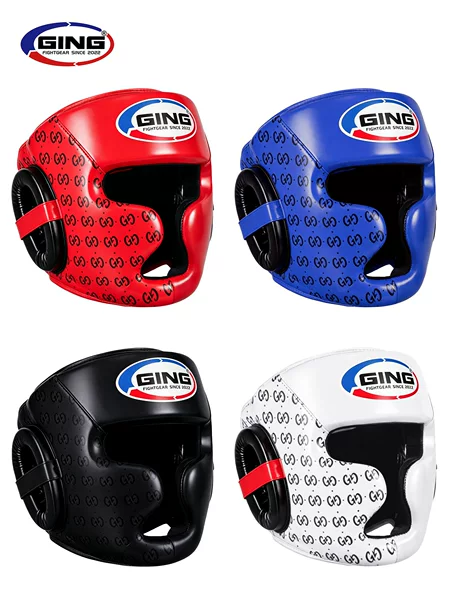 Professional boxing helmet for Sanda, Muay Thai, adult and children's Taekwondo head protection, thickened protective gear for men and women, face protection