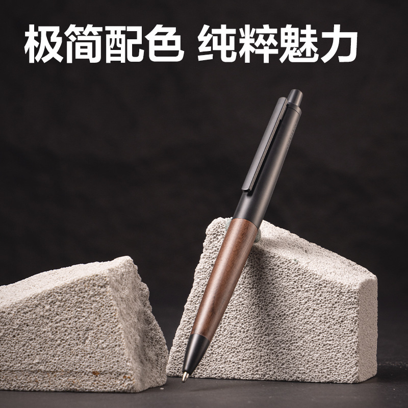 デリ A9 スムーズプレスサインゲルペン木目ペンビジネスギフト 1.0 オフィスサインペン 0.50.7|undefined