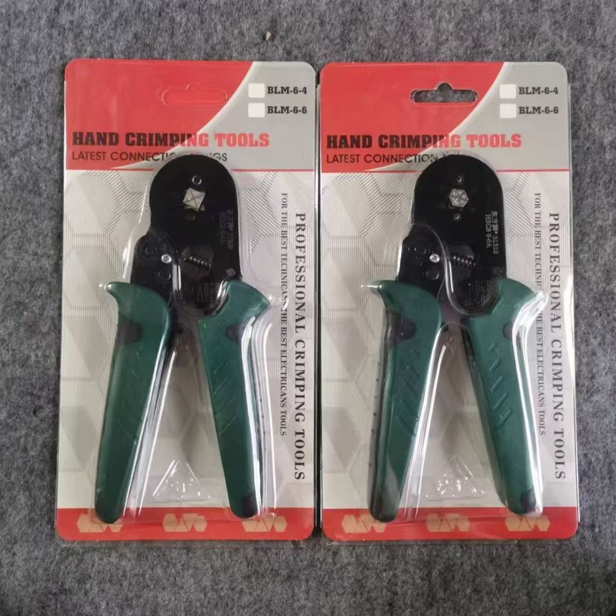 压接钳管型针型·端子冷压钳工具6-4/6-6自调棘轮压线钳子