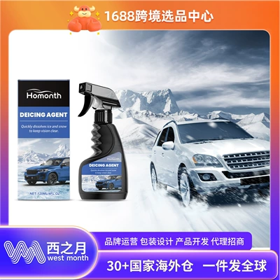 HOMONTH windshield defrosting spray Automotive glass defogging agent