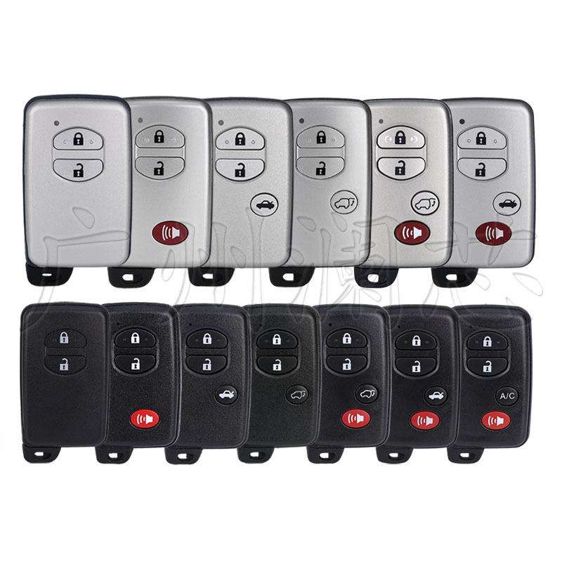 Suitable for Toyota Camry Corolla Rav4 Prado Straight Remote Control Key Replacement Shell