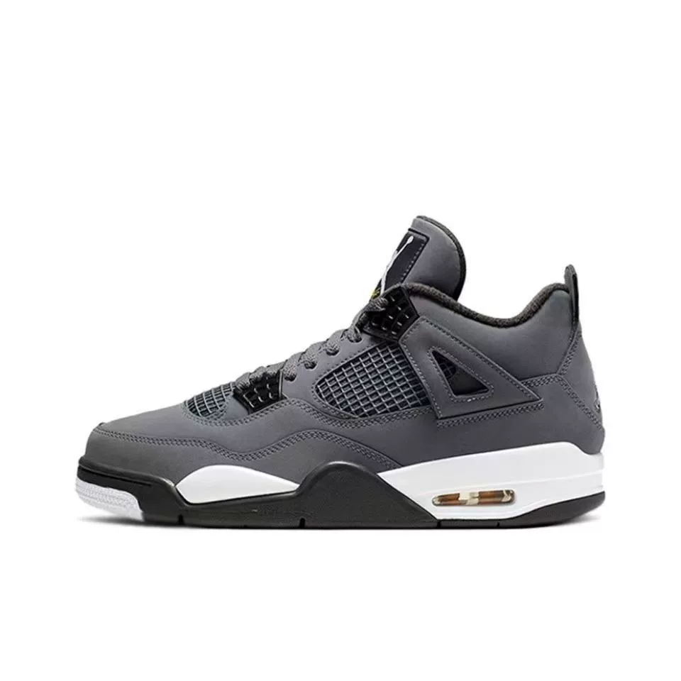 Баскетбольные кроссовки (Air Jordan) унисекс, белая противоскользящая подошва, мягкая пятка