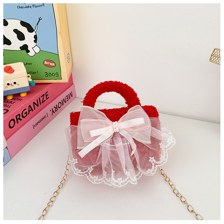 Red Lace Bow