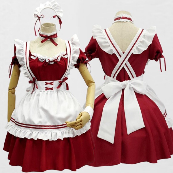 Cute red uniform
