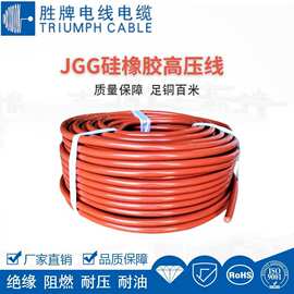 胜牌现货硅橡胶电线JGG耐高压6KV电子线6 10 25 35 50 70-240平方