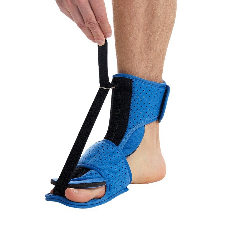 Ortopedia transfronteriza de pie caída pie pie soporte de pie tendinitis plantar soporte de fijación de férula nocturna especial para tendinitis plantar pie