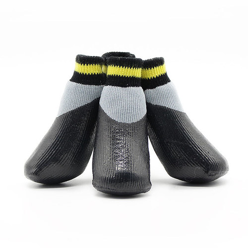 Simple & Cozy Pet Waterproof Socks, Outdoor Anti-Slip Dog Shoes, Large Dog Waterproof Booties, Small Dog Socks