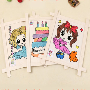 ��ͯ�TɫDIYˮ�ʮ��T�f��ɫ10�羮��ľ�宋�b�ľ��ѩ��������