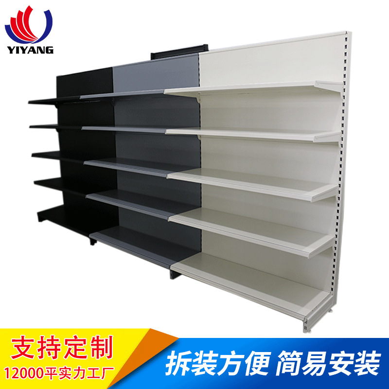 百货店展示架陈列架货架零食便利店置物架欧式商品超市货架店多层