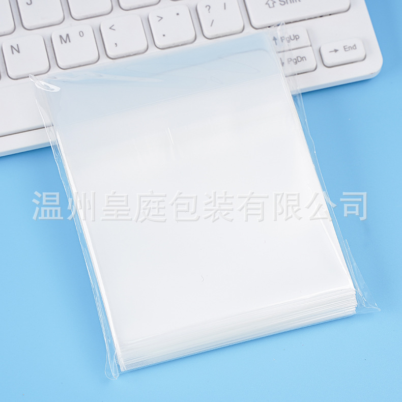 Gu Mei Gu Zi Ba Hao CPP bolsa autoadhesiva bolsa ziplock insignia redonda cuadrada Ba Hao bolsa tarjeta cubierta protectora de película 20 hilos