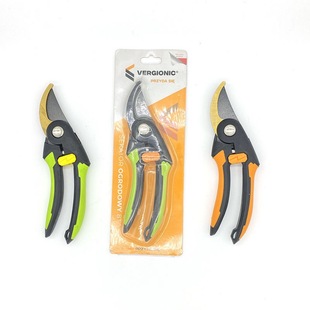 V14 Plastic Handle Fruit Shear Tool Bonsai Trimmer 65 Manganese Steel Garden Agricultural Fruit Tree Shears