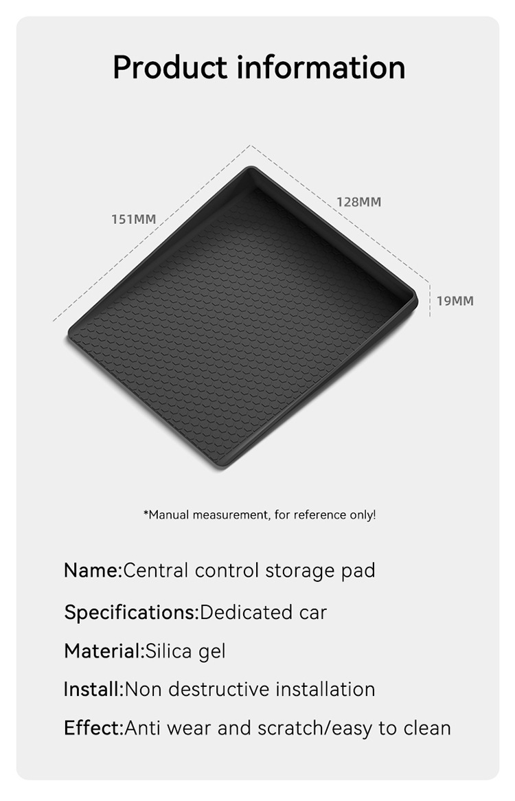 Suitable for 24-25 Models of Suzuki Jimny Jimny, Central Control Storage Anti-Slip Mat, Special Modified Accessories for Automotive Products