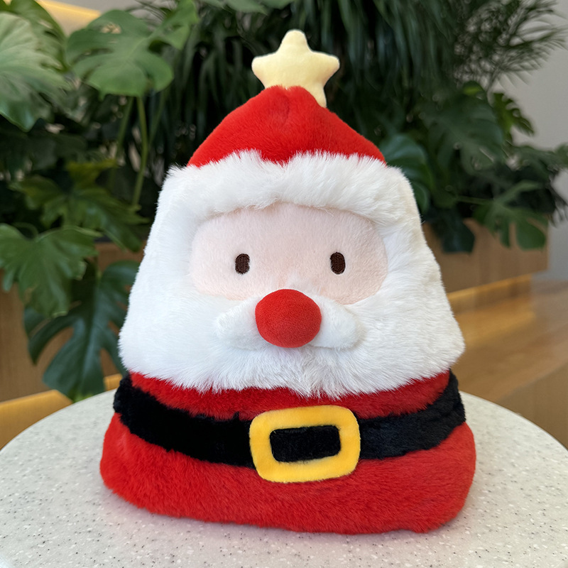 Dos lados de dopamina sombrero de Navidad Santa sombrero de personalidad sombrero de flip libre regalos de Navidad 2024 nuevo