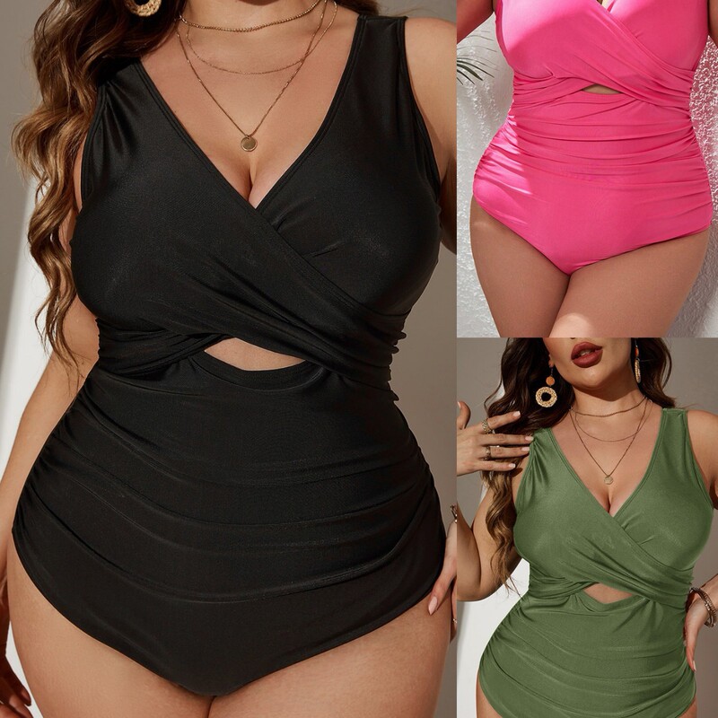 In-Stock Plus-Size One-Piece Swimsuit, Elegant Princess Style, Slim-Fitting, Sexy and Comfortable, Cross-Border Hot Seller, Quality Guaranteed In-Stock Plus-Size One-Piece Swimsuit, Elegant Princess Style, Slim-Fitting, Sexy and Comfortable, Cross-Border Hot Seller, Quality Guaranteed