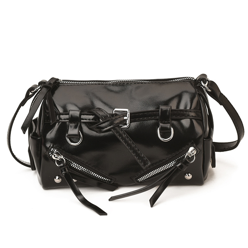 Fashionable Versatile Motorcycle Armpit Shoulder Crossbody Bag_voghion.com