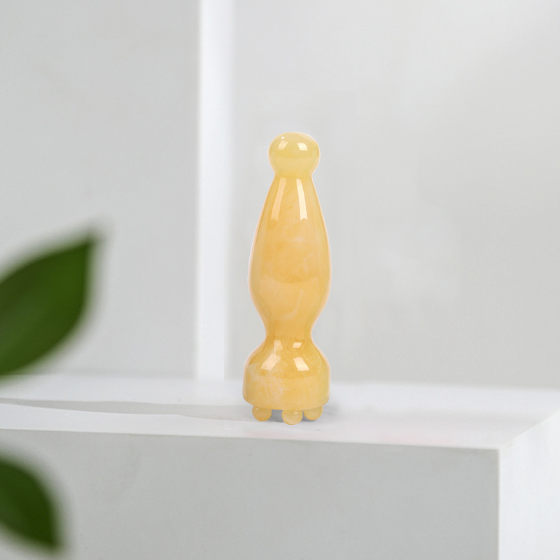 Lopa pequeño ojo músculo varilla masajeador facial acupuntura varilla facial yoga belleza elevación aceite esencial herramienta de combinación