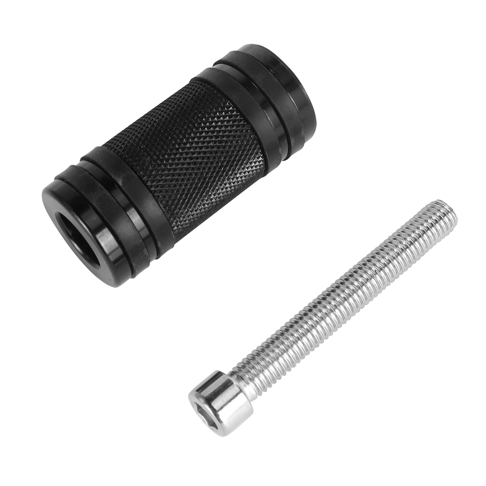 Motorcycle Modification Accessories Black Electroplated Knurled Gear Lever Head Gear Lever Glue Gear Head Embossed Gear Head