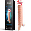 Manufacturers wholesale adult supplies shake the wolf tooth for sexual products and the extension can be used internally and outside the internal and external shaking penis