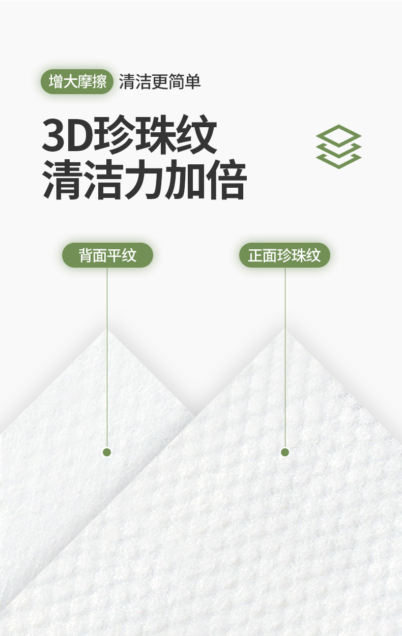   FaSoLa Life 厨房湿巾 100片/包 强力去油污 加大加厚 一次性厨房专用清洁湿纸巾