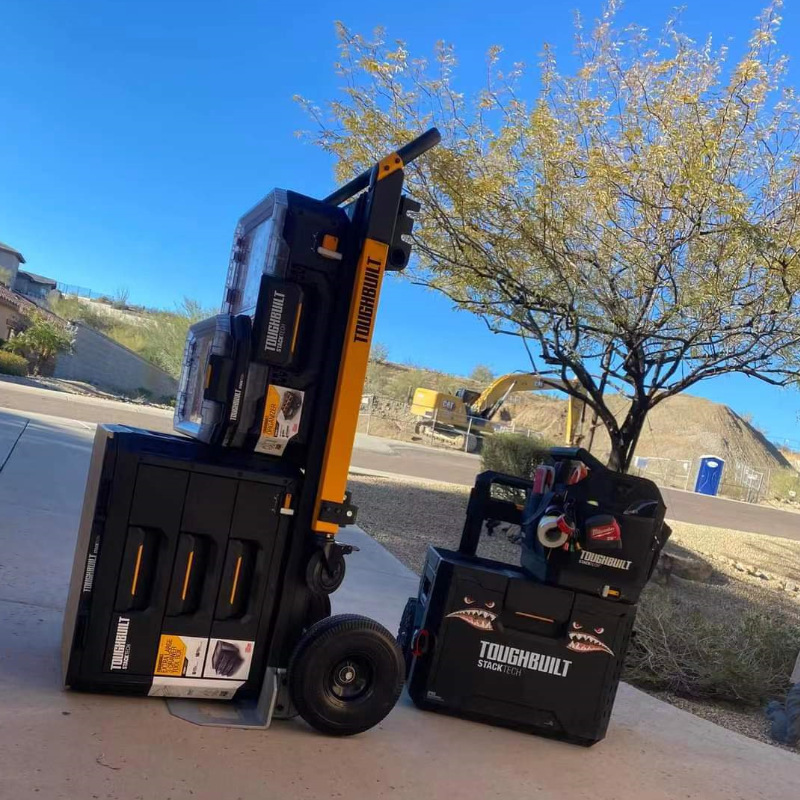 TOUGHBUILT Stacking Toolbox Set Topite Stacking Accessories Holding Toolbox Colgante Caja de tirón