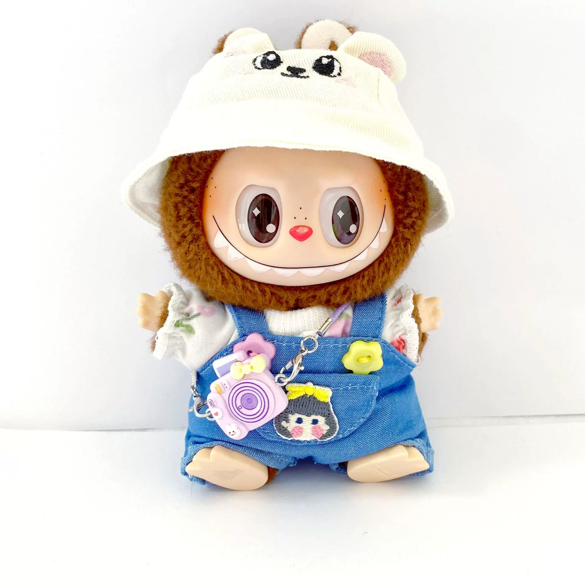 Doll plastic, overall for dressing up, second generation, children's clothing