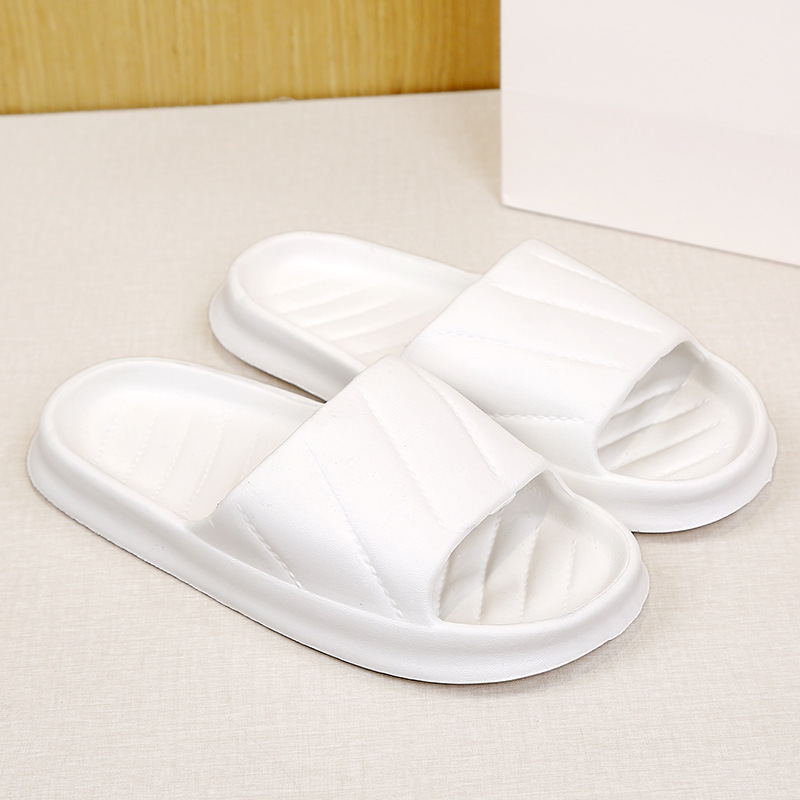 女性用の新しいスタイルのサンダル、2025年の新しい夏のスタイル、屋内外で着用できる男性用の厚底滑り止めソフトソールスリッパ|undefined