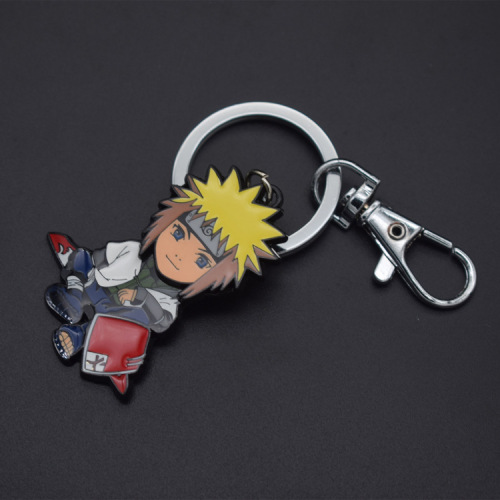 The Fourth Hokage metal pendant anime peripheral Naruto Naruto Kakashi accessories pendant small gift