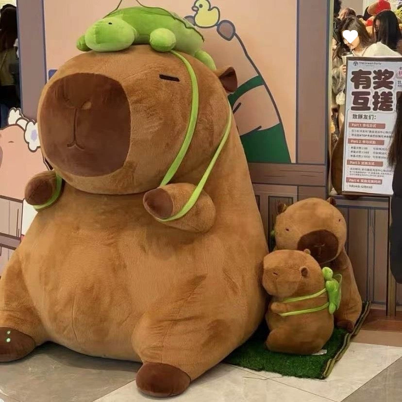 Интернет-знаменитость капибара плюшевая игрушка подушка капибара кулон кукла подарок на день рождения кукла