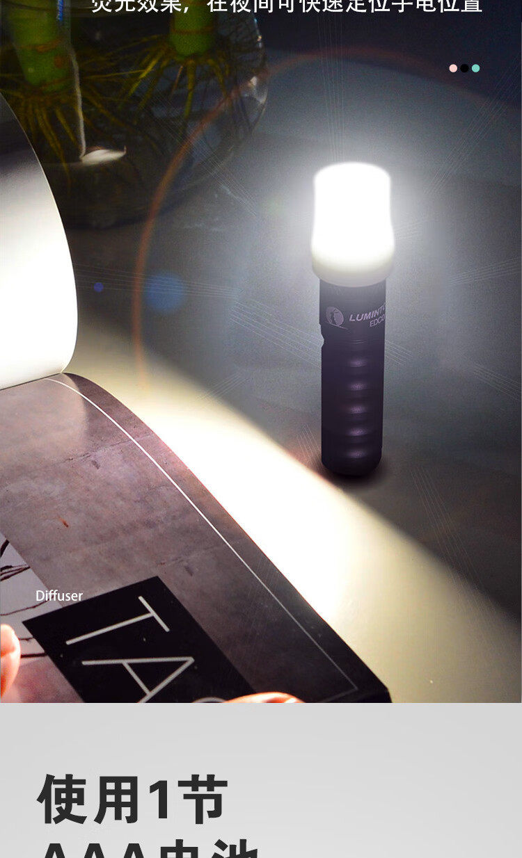 Leimingtu Edc01 Flashlight, Strong Light, Waterproof Mini Keychain Flashlight, Portable Emergency Lighting