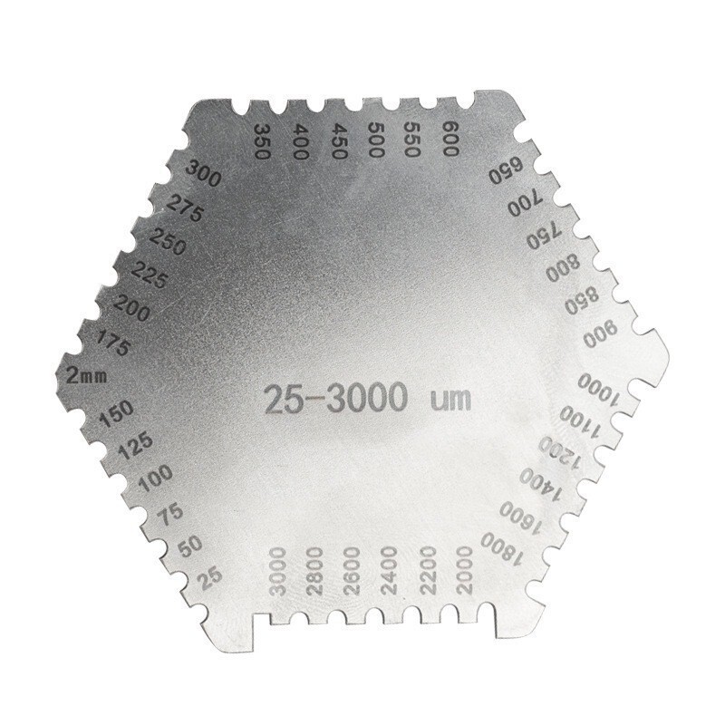 クロスボーダー・ユンベイ 32枚組 厚さ測定器 コンビネーションゲージ ギャップゲージ 0.04-0.88mm メートル法・インチ法 真鍮製|undefined