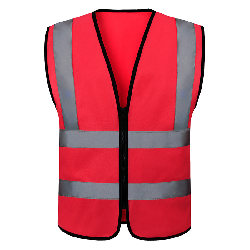 Chaleco Reflectante de Seguridad de Malla Multi Bolsillos para Construcción y Seguridad Vial