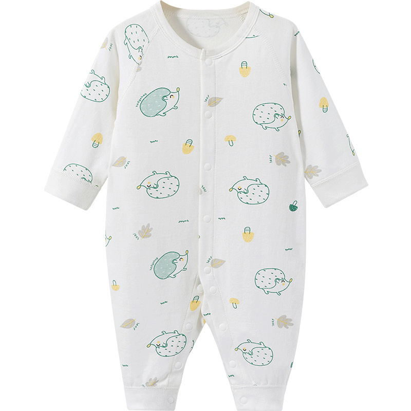 Mono para bebé para primavera, otoño e invierno, ropa de dormir de algodón para recién nacido, ropa cálida unisex para otoño, pelele, traje para gatear, ropa de bebé.