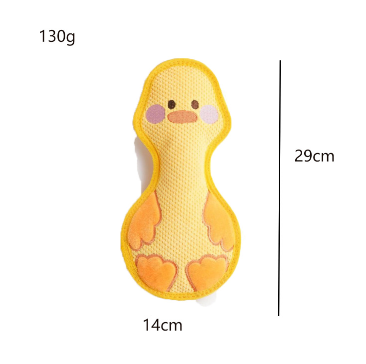 Amazon Hot Duck Screaming Dog Jugues Resistente al Rasguero Jugues de peluche de mascotas Jugues de perros no pueden morder image 3