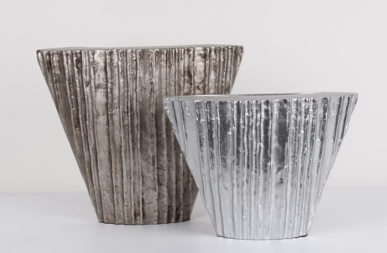 Modern Simple Creative Resin Texture Vase Flower Vase Model House Sales Office Desktop Coffee Table TV Cabinet Soft Pack