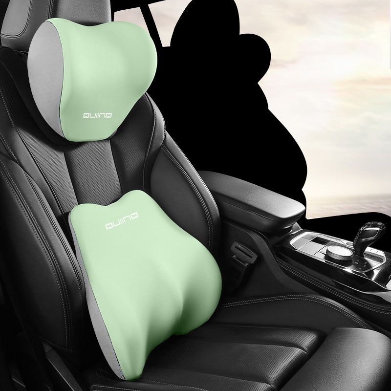 外国貿易の自動車のヘッドレストの腰掛けのセットの新型の運転手のシートの背もたれの運転手の副操縦士の人工の身体学のクッション|undefined