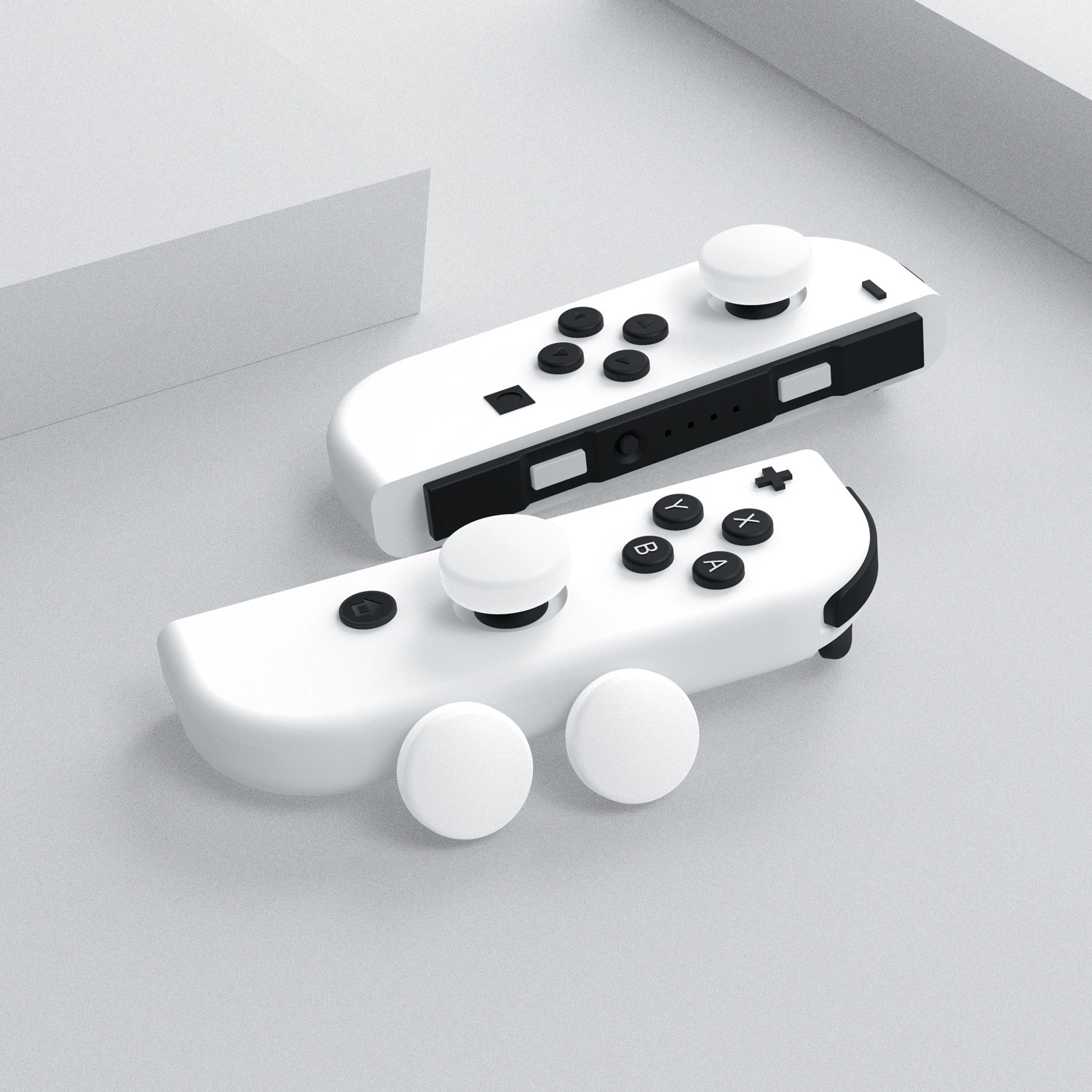 Крышка-накладка на джойстик (Nintendo Switch OLED и Lite), силикон, матовая, противоскользящая, на заказ