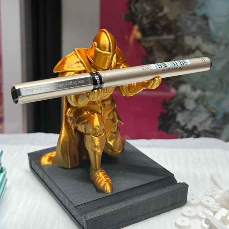 3d打印万圣节笔骑士中世纪骑士笔筒笔架手机支架摆件跨境爆款笔托|undefined