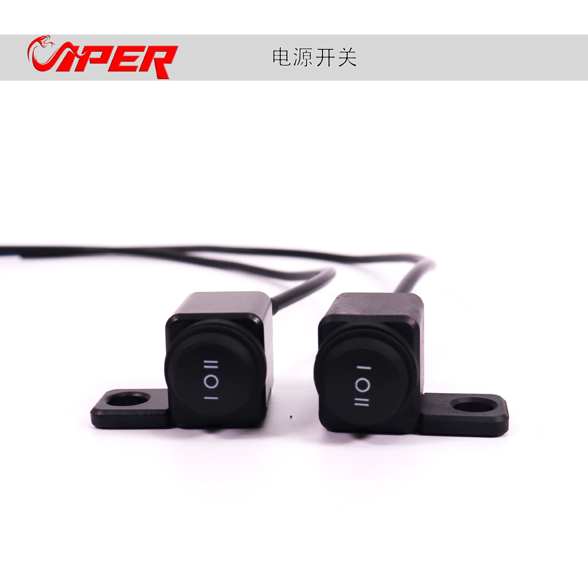 Мотоцикл Модифицированные аксессуары Светодиодный выключатель Левый и правый зеркала Переключатель зеркала заднего вида