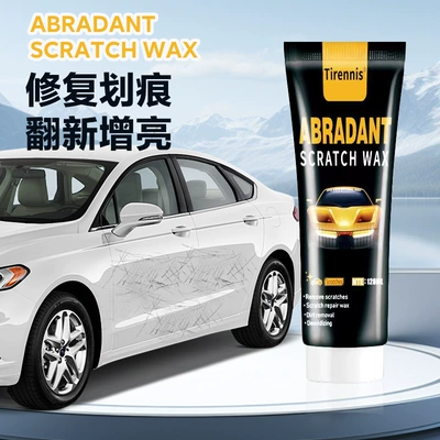 Car Scratch Wax Polishing Wax Car Wipe Artifact Paint Surface Decontamination Repair Wax Slight Scratch Wax Scratch Removal Repair Fluid (Car wax) - foreign-trade-car-paint-mark-removal-paste-1