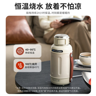 Blue Sapphire Electric Kettle Portable Kettle Home Travel Outdoor Travel Portable Stainless Steel
