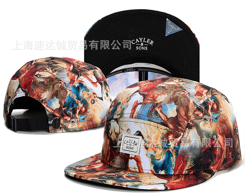 Mayorista comercio exterior sombrero plano sombrero ajuste sombrero sombrero de automóvil sombrero de moda americana sombrero de sol sombrero de sol