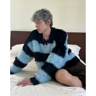 ��ʽ㼑Зl�yײɫ��ë�qܛŴᘿ�ë����oversize�����A�I�ٴ�����
