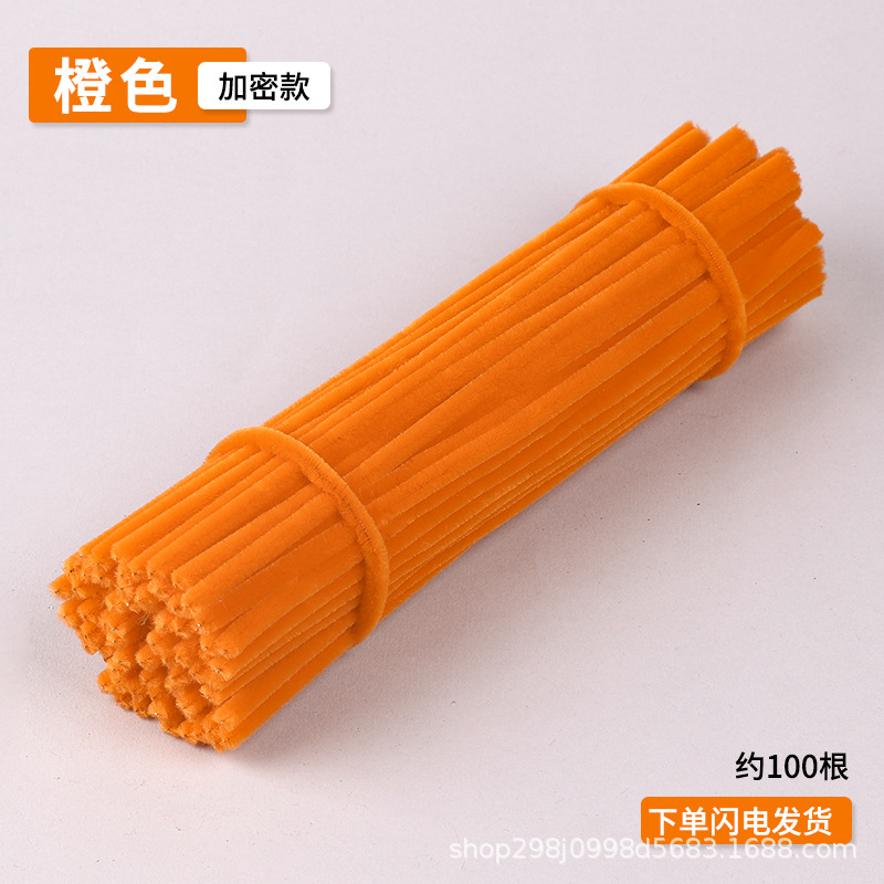 Fábrica de cabello recto inteligente varilla de torsión 7.5mm cifrado mezcla creativa DIY al por mayor mano de jardín de infantes