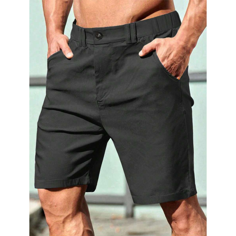 V 80370 Mens Golf Five-Point Shorts Business Casual Golf Shorts