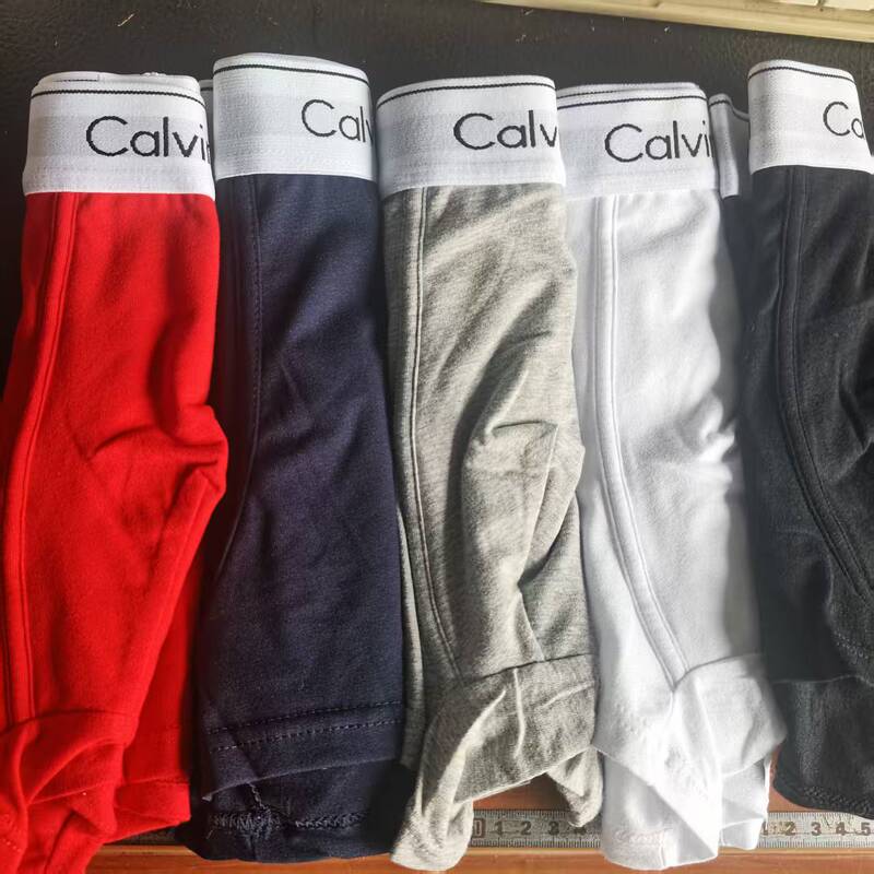 C white edge men's cotton boxer boxer underwear 5 color 4 yards a generation of foreign trade explosions