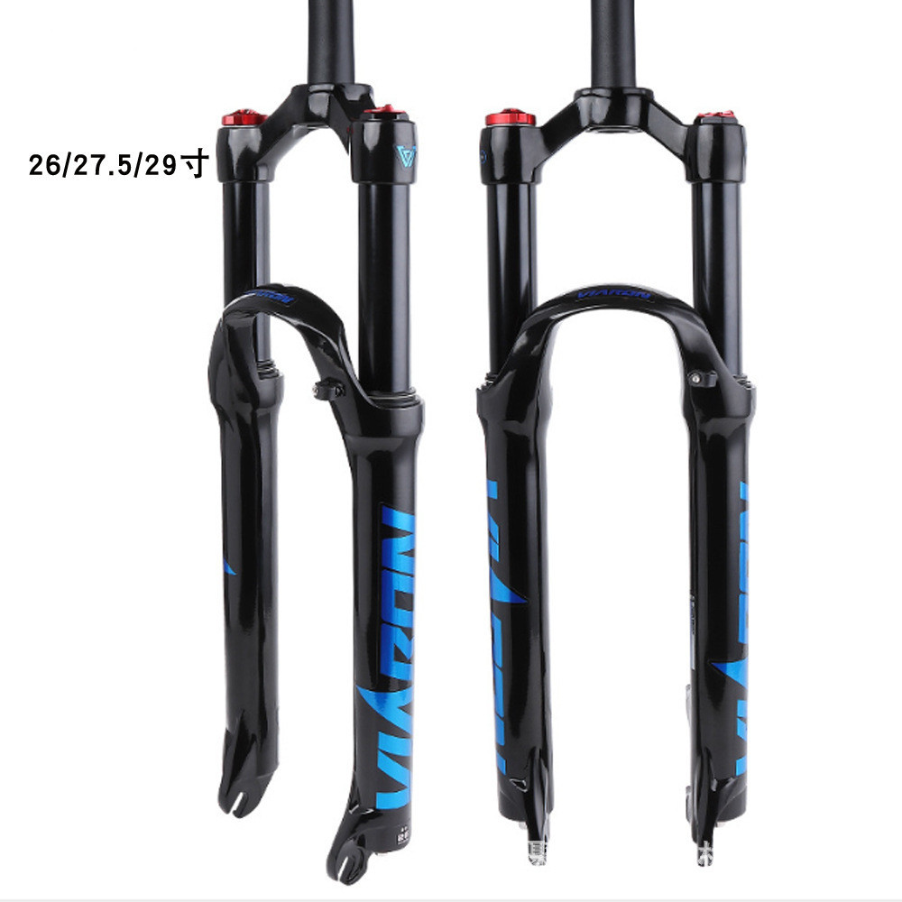 Viaron horquilla delantera 26/27.5/29 pulgadas bicicleta aire tenedor montaña Amortiguador delantero horquilla amortiguador transfronterizo